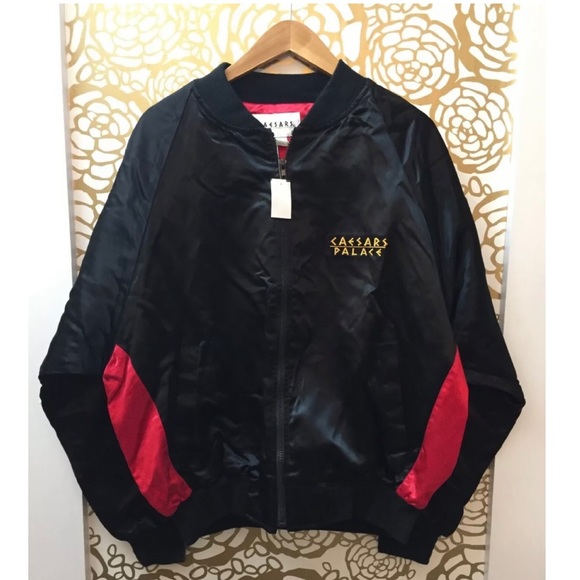 SOLD1995 HOLYFIELD/BOWE 3 Jacket Caesars Las Vegas - Picture 2 of 12